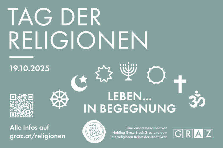 Tag der Religonen, Volksgarten Stupa, GRaz, Interreligiöser Beirat, Graz