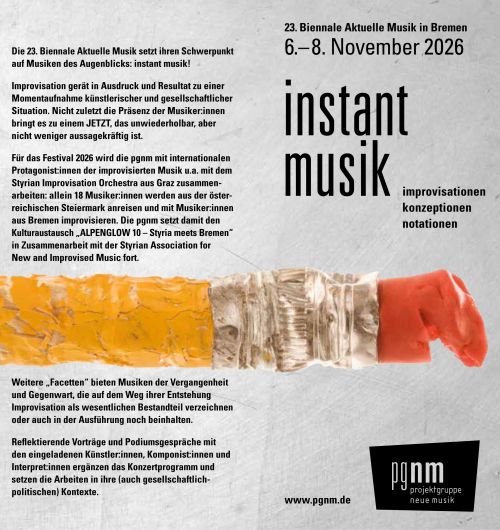 instant musik - BREMEN Flyer